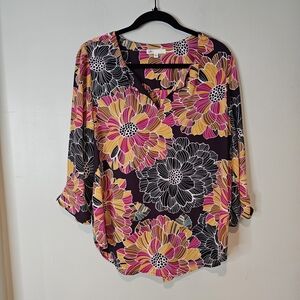 Floral Women's Top - Multicolor